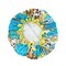 Wrapables Reusable Women's Waterproof Shower Caps for Long Hair